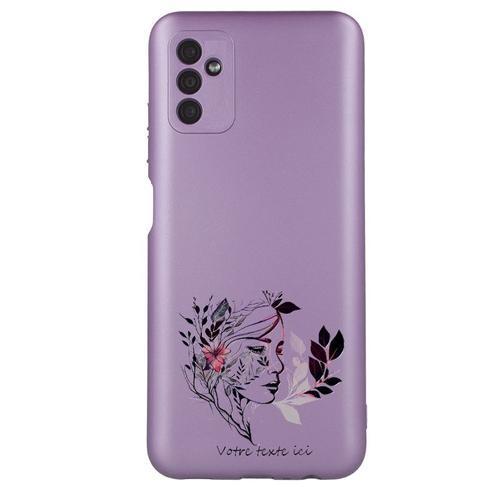 Coque Tpu Effet Metallique Violet Pour Galaxy A04s Et A13 5g Line A... on Productcaster.