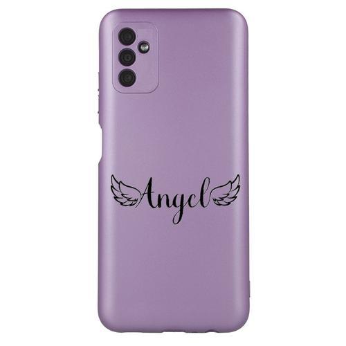 Coque Tpu Effet Metallique Violet Pour Galaxy A04s Et A13 5g Prenom... on Productcaster.