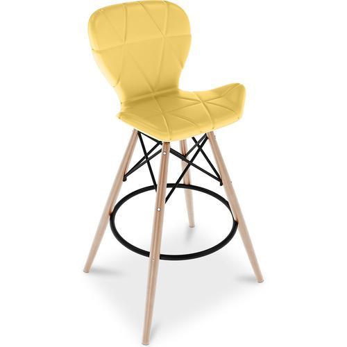 Chaise De Bar Design Scandinave Avec Pieds En Bois Naturel - Nebla ... on Productcaster.