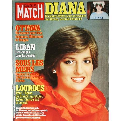 Paris Match N° 1679 : Diana Arrabal Thibaut D'orléans Victoria Pri... on Productcaster.