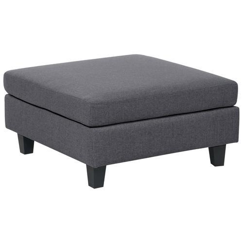 Ottoman En Tissu Gris Foncé Unstad on Productcaster.