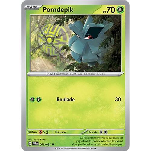 Carte Pokémon - Pomdepik - 001/091 - Ev4,5 Destinées De Paldea on Productcaster.