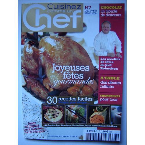 Cuisinez Comme Un Chef N° 7 : Joyeuses Fêtes Gourmandes on Productcaster.