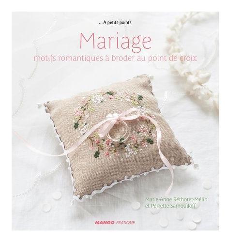 Mariage - Motifs Romantiques À Broder Au Point De Croix on Productcaster.