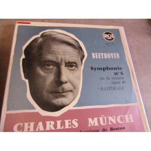 33 Tours Charles Munch Beethoven Symphonie 6 En Fa Majeur Opus 68 P... on Productcaster.