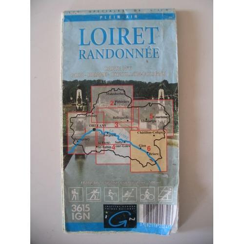 Loiret Randonnée N°6 - 1/50 000 on Productcaster.