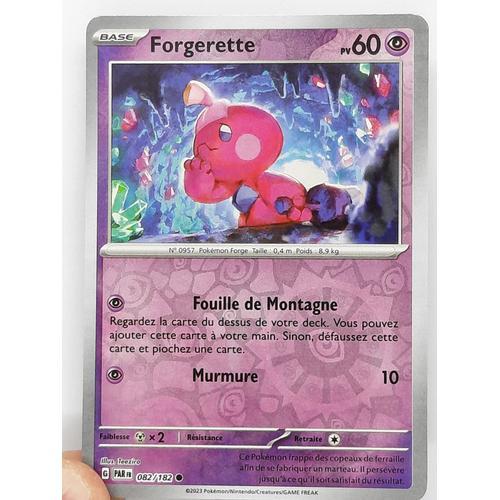 Forgerette Reverse - Pokémon - Set Faille Paradoxe - 082/182 - Ev04... on Productcaster.