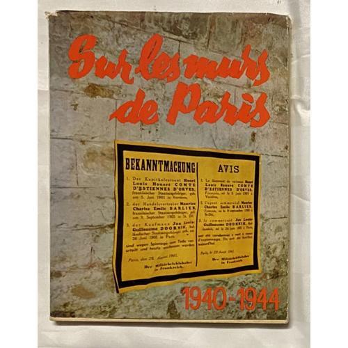 Sur Les Murs De Paris 1940-1944 on Productcaster.