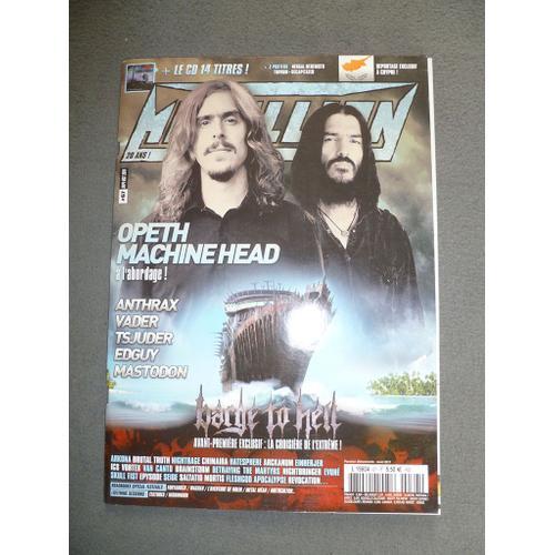 Metallian N° 67, Opeth, Machine Head, Anthrax, Vader, Tsjuder, Edgu... on Productcaster.