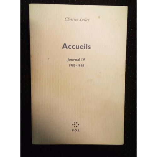 Accueils Journal 4 1982-1988. on Productcaster.