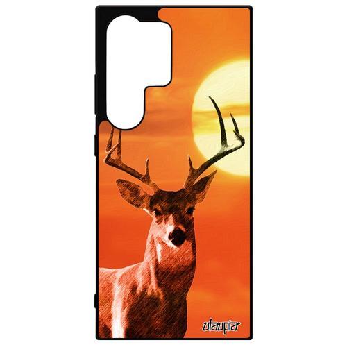 Coque Samsung S24 Ultra Silicone Cerf Animal Faon Orange Mobile Bra... on Productcaster.