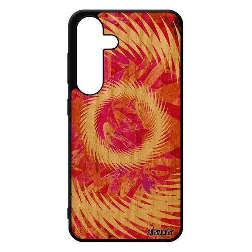 Coque Pour S24 Bois Silicone Mandala Etui Effet Cercle Portable Sol... on Productcaster.