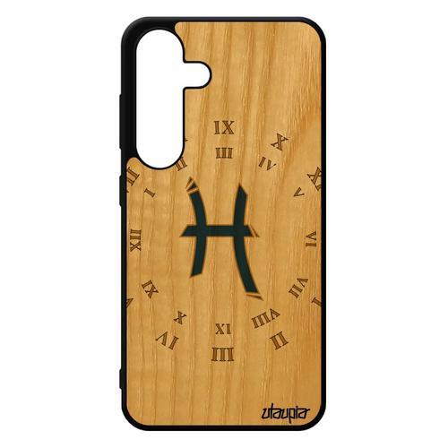 Coque En Bois Silicone Signe Poisson De Protection S24 Et Femme Pre... on Productcaster.