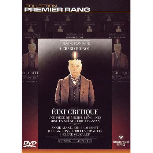 Dvd Théâtre Gerard Jugnot Etat Critique on Productcaster.