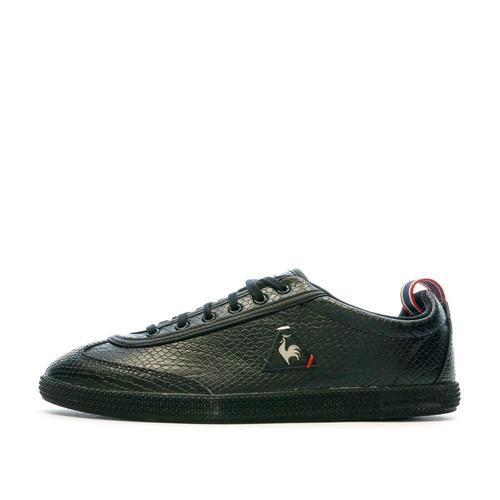 Baskets Noires Homme Le Coq Sportif Provencale Iow Croco - 44 on Productcaster.