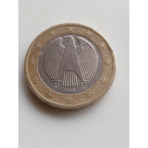 Pièce De 1 Euro 2002 Avec Aigle Et Lettre A on Productcaster.