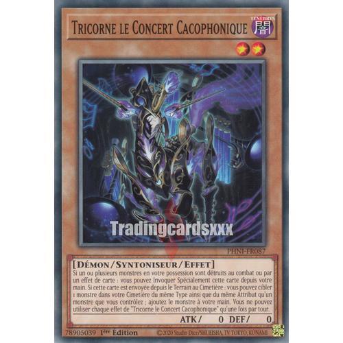 Yu Gi Oh Phni Fr087 Tricorne Le Concert Cacophonique on Productcaster.