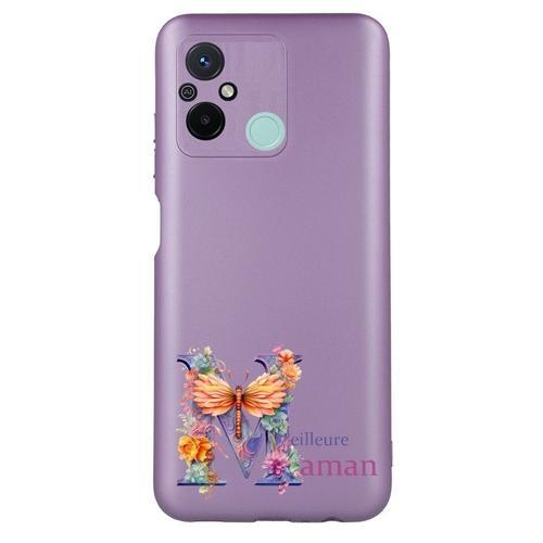 Coque Tpu Effet Metallique Violet Pour Redmi 12c Et 11a Meilleur Ma... on Productcaster.