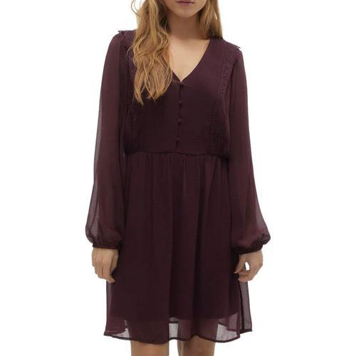 Robe Bordeaux Femme Vero Moda Juna on Productcaster.