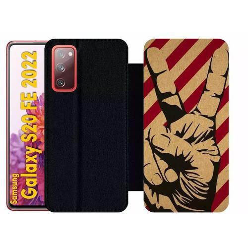 Etui À Rabat Pour Galaxy S20 Fe 2022 - Pop Art Victory - Simili-Cui... on Productcaster.