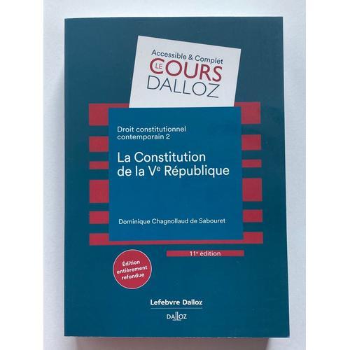 Droit Constitutionnel Contemporain - Tome 2, La Constitution De La ... on Productcaster.