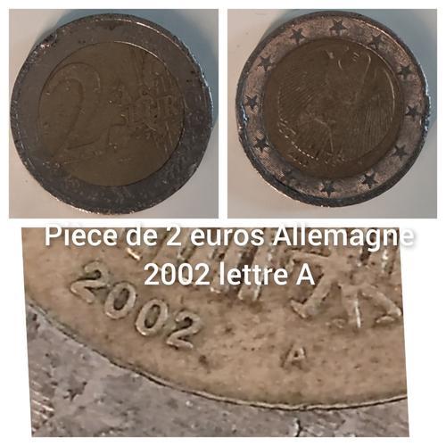 Pièce De 2 Euros Allemagne De 2002 Lettre A on Productcaster.