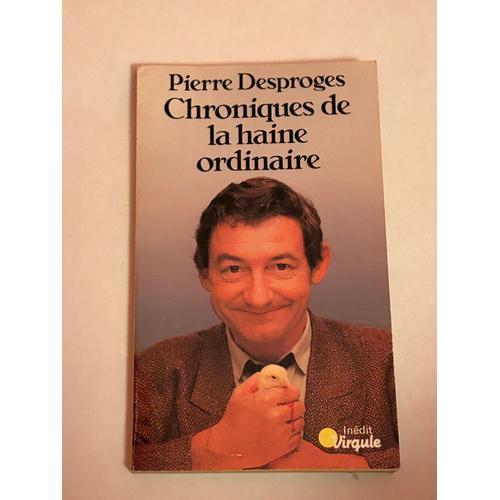 Pierre Desproges Chroniques De La Haine Ordinaire Virgule on Productcaster.