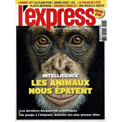 L' Express N° 3447 - Intelligence. Les Animaux Nous Épatent - L' An... on Productcaster.