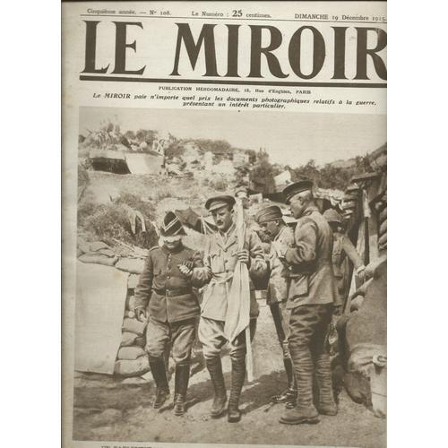 Le Miroir 19/12/1915 Un Parlementaire Turc Au Quartier Général Angl... on Productcaster.