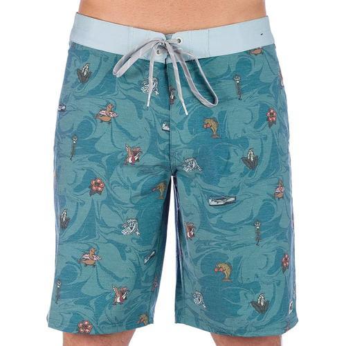 Short De Bain Bleu Homme Salty Crew Bonzarelly on Productcaster.