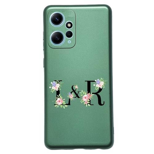 Coque Tpu Effet Metallique Vert Pour Redmi Note 12 4g Initiales Per... on Productcaster.