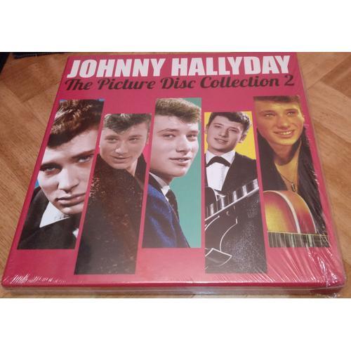 Johnny Hallyday Coffret 5 Lp 33 Tours Picture Disc Limite A 500 Ex on Productcaster.