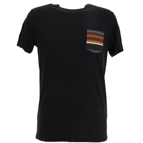 Tee Shirt Manches Courtes Blend Tee Noir on Productcaster.