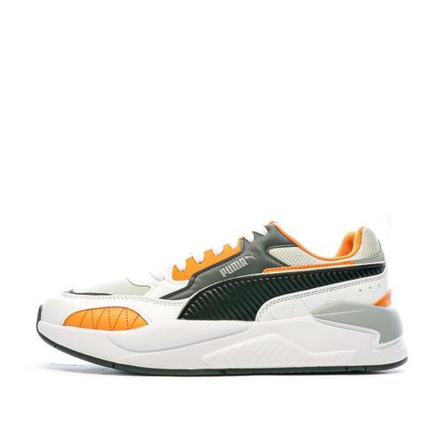 Baskets Blanche/Noir/Orange Homme Puma X-Ray 2 Square - 40 1/2 on Productcaster.