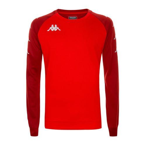 Sweat D'entrainement Rouge Homme Kappa Parme on Productcaster.