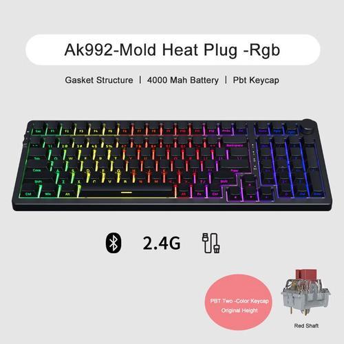 AZZ AK992 MP mechanical gaming keyboard, RGB 100 prediction, 5.0 ho... on Productcaster.