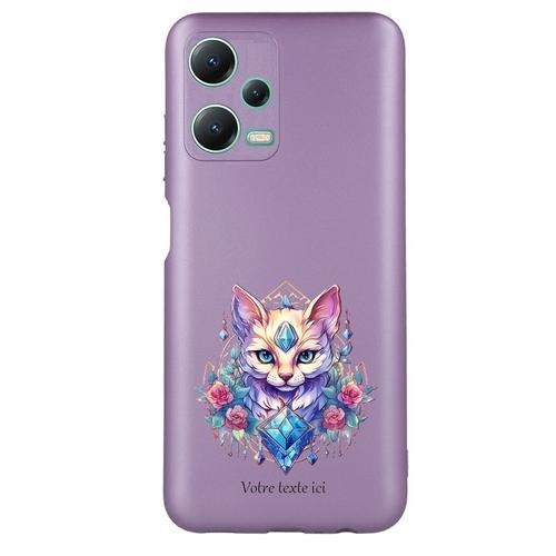 Coque Tpu Effet Metallique Violet Pour Redmi Note 12 5g Et Poco X5 ... on Productcaster.