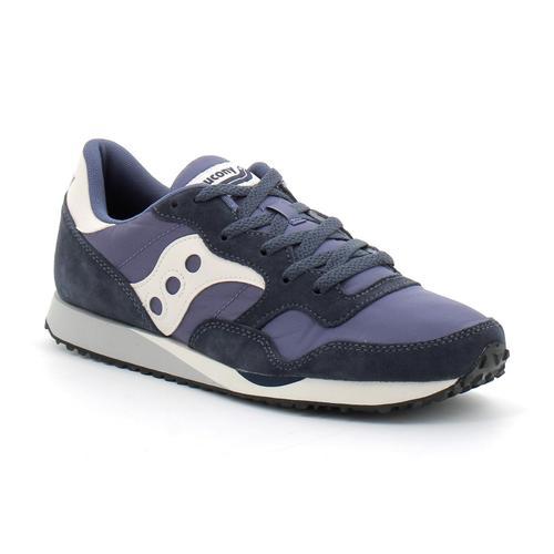 Saucony - Basket À Lacet Pour Homme Dxn Trainer - Bleu - 46 on Productcaster.