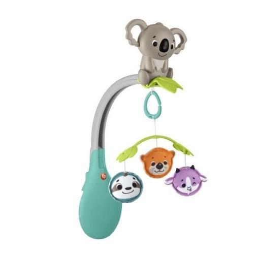 Fisher-Price Mobile Animaux 3 En 1 Pour Berceaux Et Poussettes Avec... on Productcaster.