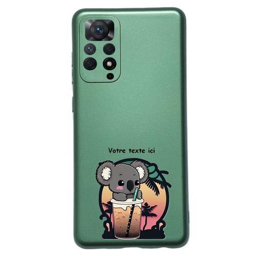 Coque Tpu Effet Metallique Vert Pour Redmi Note 11 Pro 5g Koala Haw... on Productcaster.