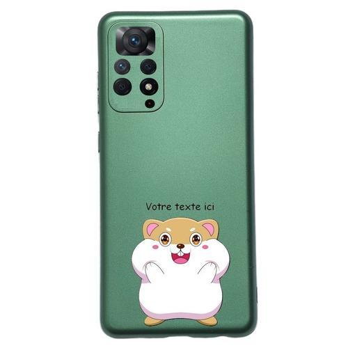 Coque Tpu Effet Metallique Vert Pour Redmi Note 11 Pro 5g Hamster K... on Productcaster.