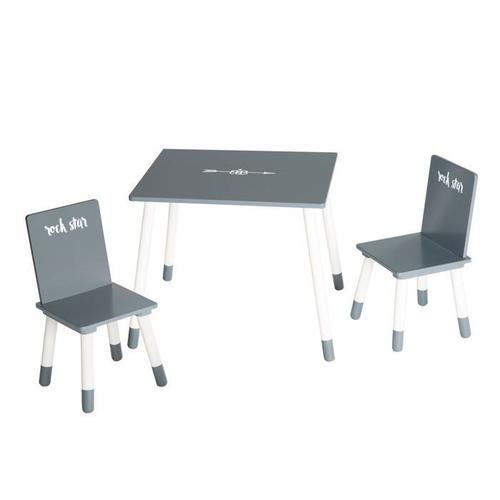 Roba Ensemble Table + 2 Chaises Enfants - Rock Star Baby 3 - Table ... on Productcaster.