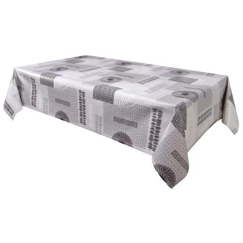 Nappe En Toile Cirée Rectangulaire Run - 140 X 200 Cm - Gris on Productcaster.