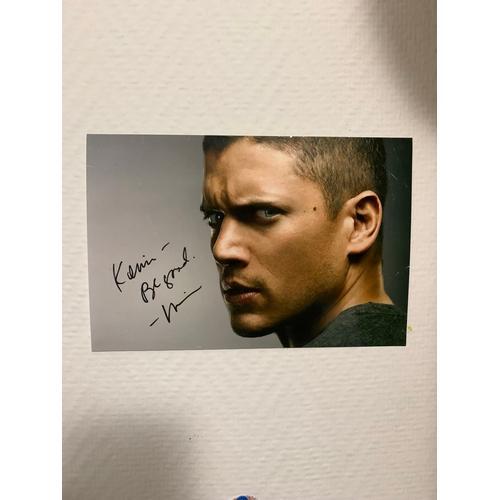 Autographe Wentworth Miller ( Michael Scofield ) on Productcaster.