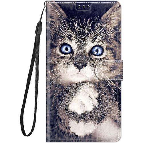 Coque Cuir Pour Samsung Galaxy A12 / M12 Etui A Rabat Motif Dessin ... on Productcaster.