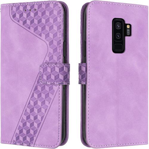 Etui Coque Pour Samsung Galaxy S9 Plus, Protection Housse En Cuir P... on Productcaster.