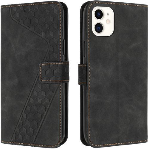 Coque Iphone 11, Antichoc Tpu Housse Iphone 11 Cuir Premium Flip Ca... on Productcaster.