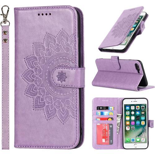 Etui Coque Pour Iphone 7 Plus/8 Plus, Fentes Pour Cartes Protection... on Productcaster.