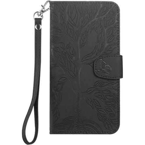 Coque Iphone 11 Pro Max Cover, Etui Portefeuille A Rabat Avec Ferme... on Productcaster.