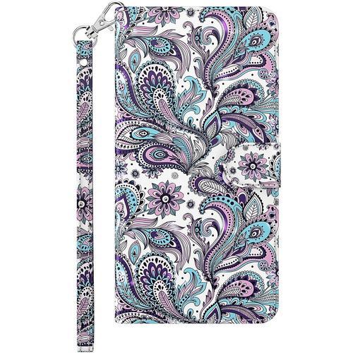 Coque Cuir Pour Samsung Galaxy A12 / M12 Etui A Rabat Mignon Motif ... on Productcaster.